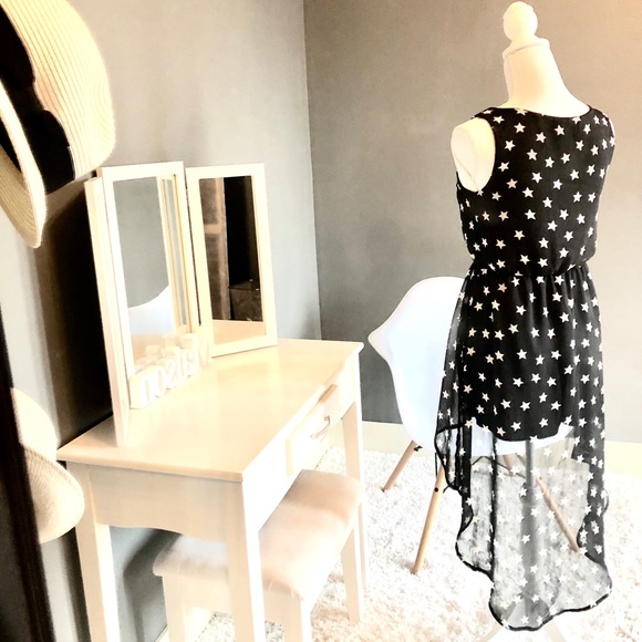 Star Chiffon High Low Dress - Picture 3 of 6